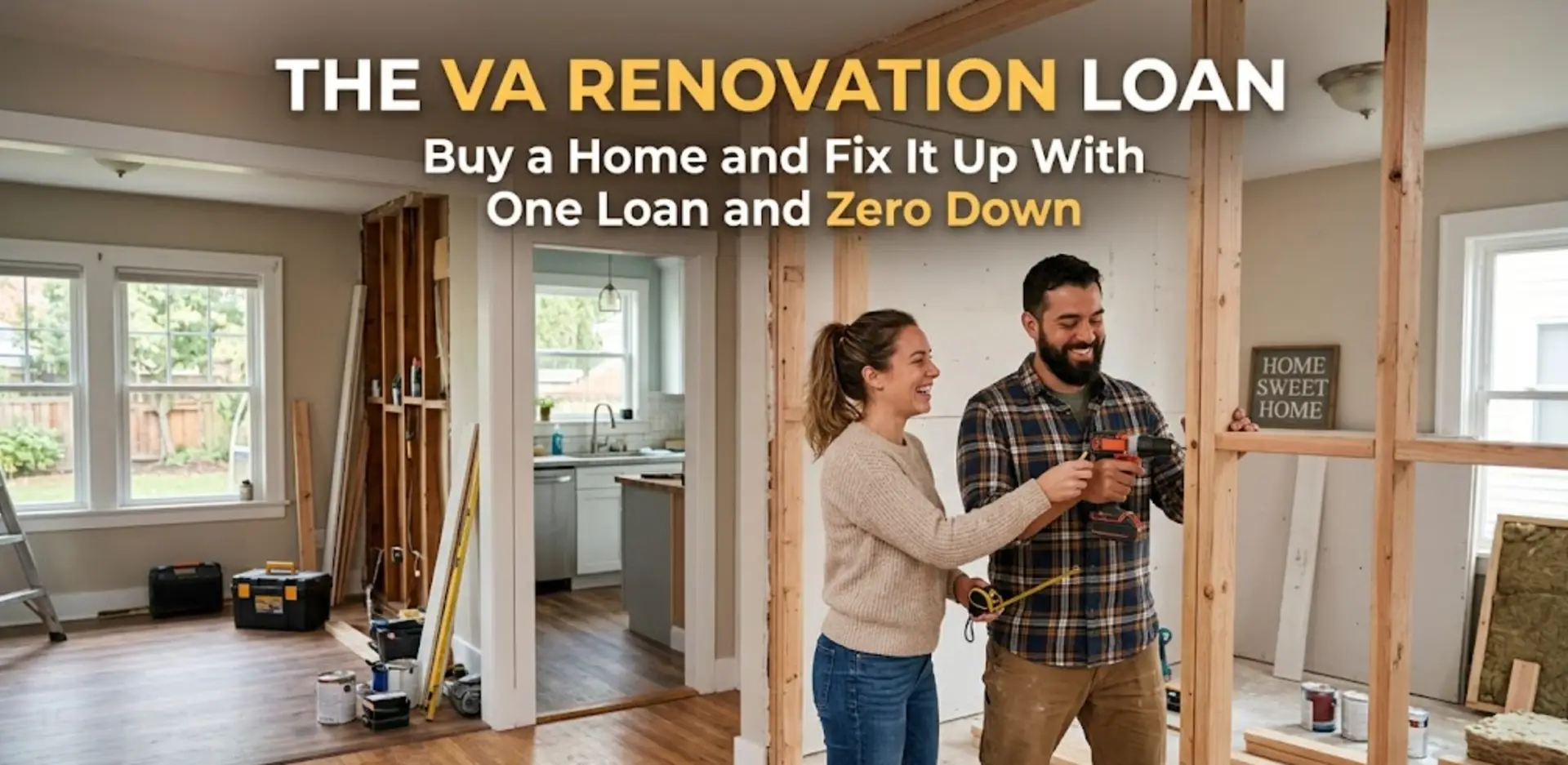 VA Renovation Loan Near Fort Hood: Smart Way to Buy & Renovate 1 VA renovation loan before and after home transformation near Fort Hood, Texas