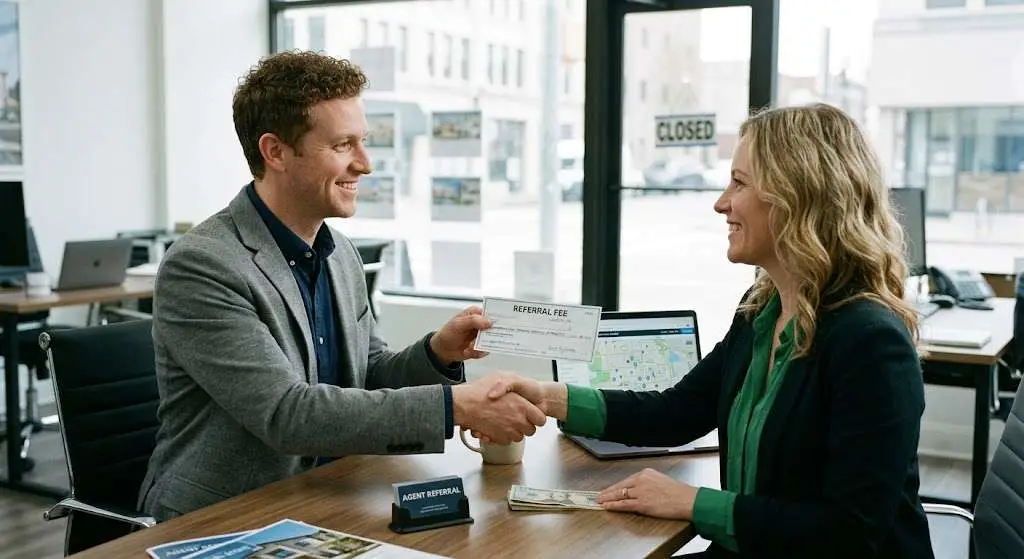 Agent Referral Program 1 Real estate agent referral program at Homevets Realty: agents refer military families moving to the Fort Hood area in Killeen, Texas