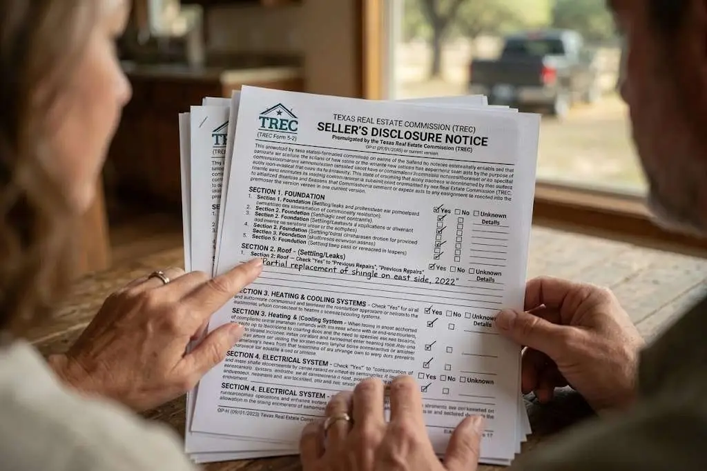 Texas Sellers Disclosure
